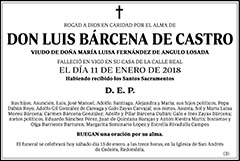 Luis Bárcena de Castro